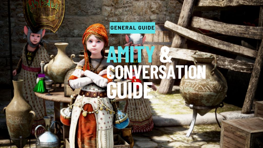 Amity & Conversation Guide