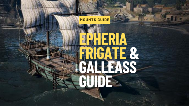 GALLEASS epheria frigate and galleass