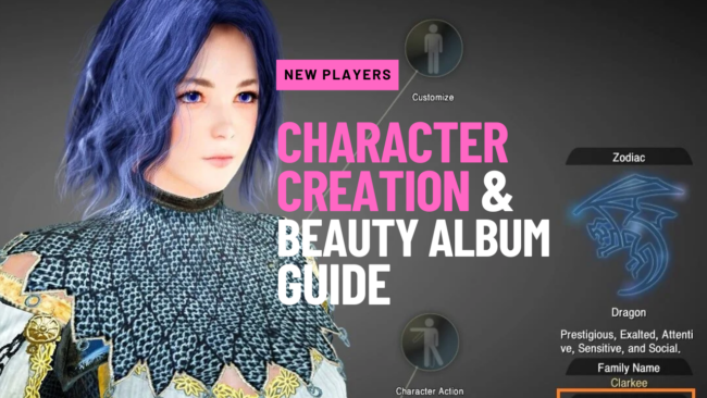 character creation