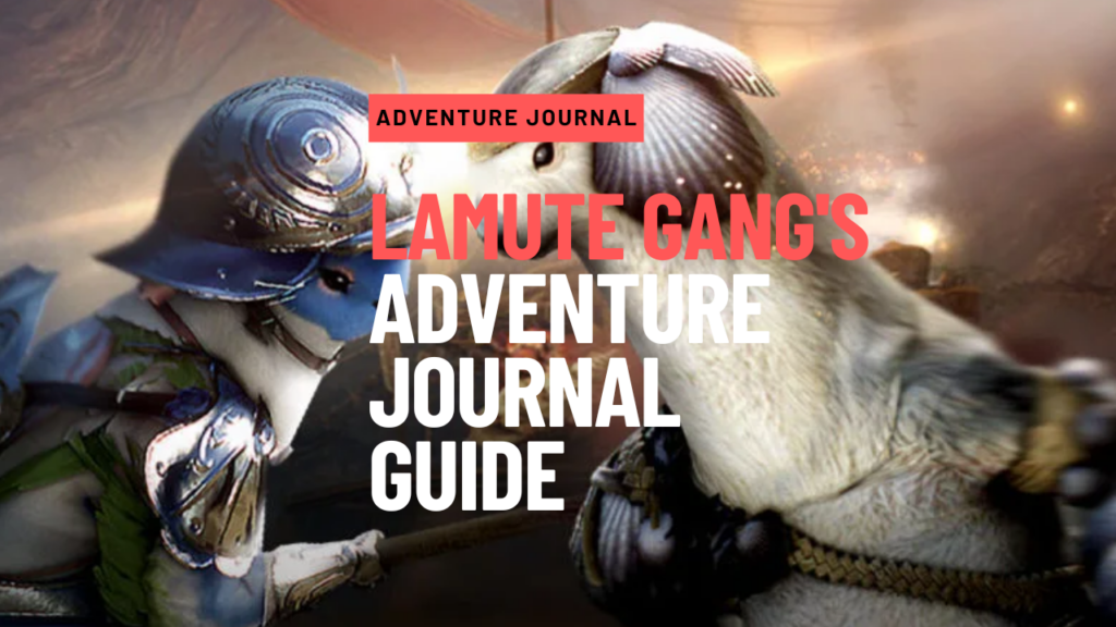 Lamute Gang's Adventure Journal