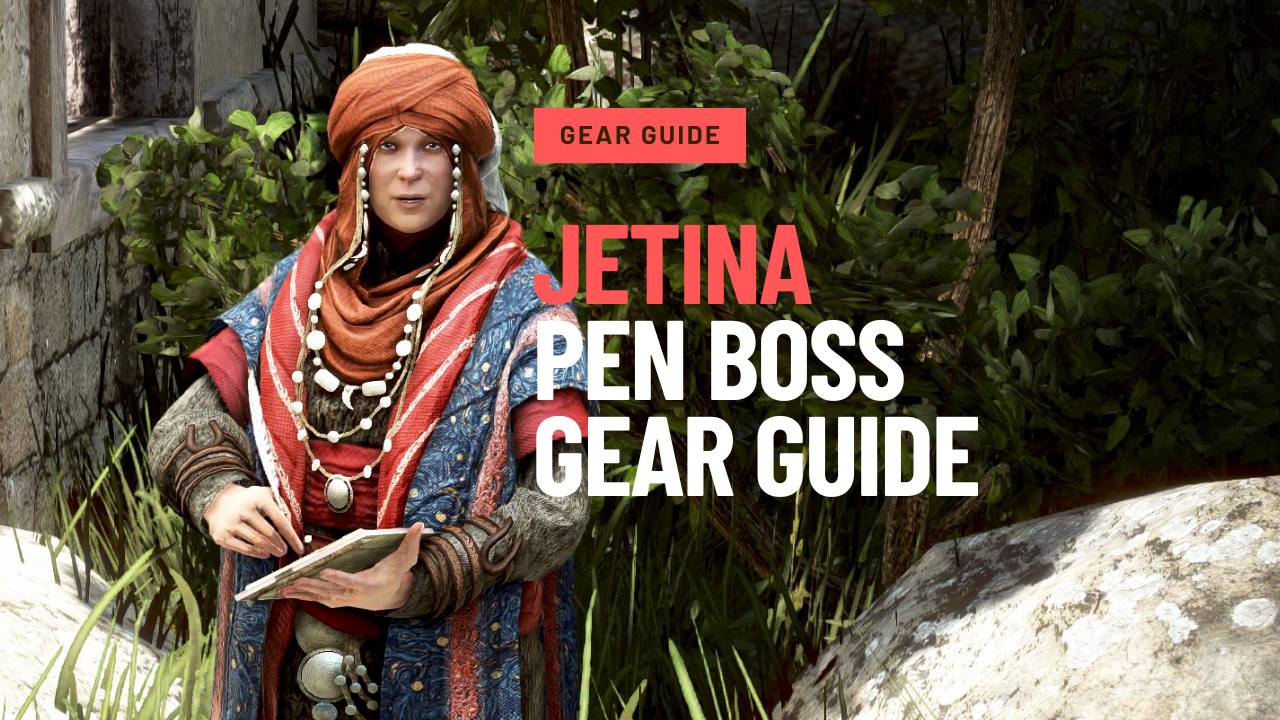 vejspærring Stejl dominere Jetina PEN Boss Gear Guide - Black Desert Foundry