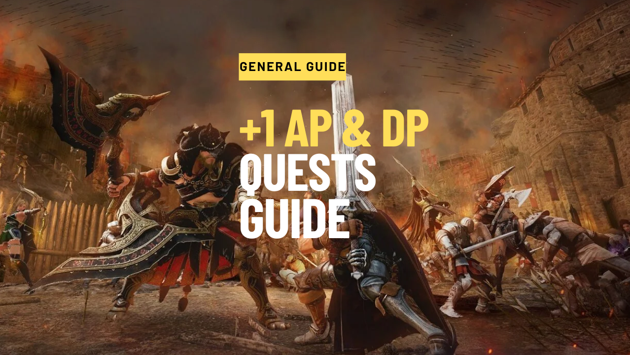 [Black Desert] Permanent 1 Ap And 1 Dp For Entire Account – RWUG