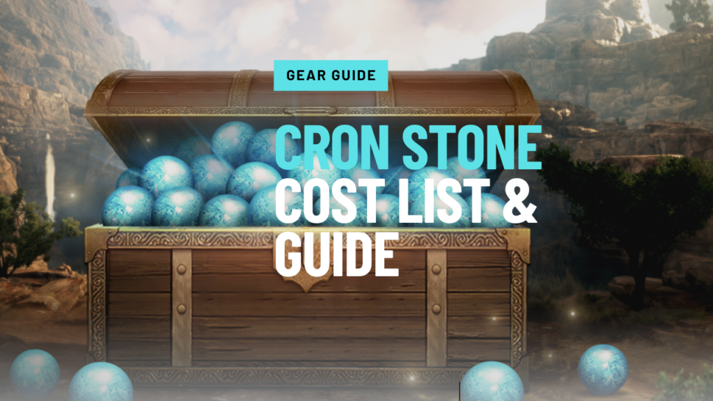 cron stone cost list guide