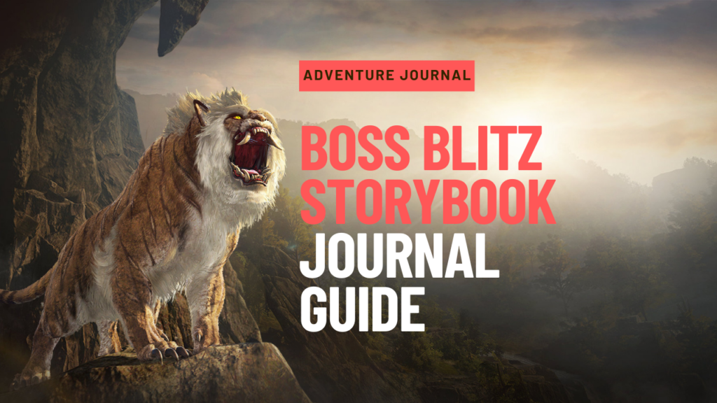 boss blitz storybook journal