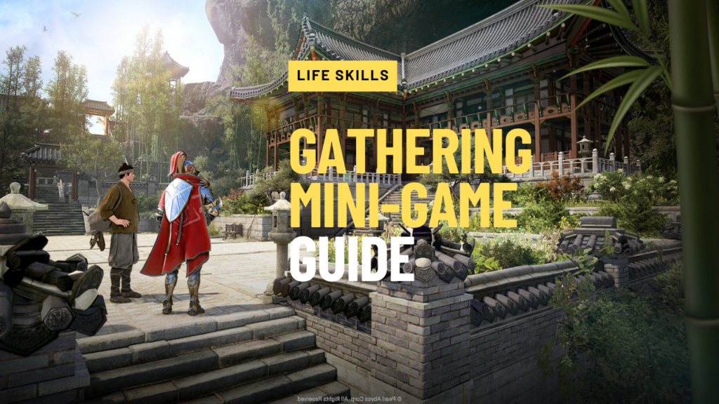 gathering mini-game