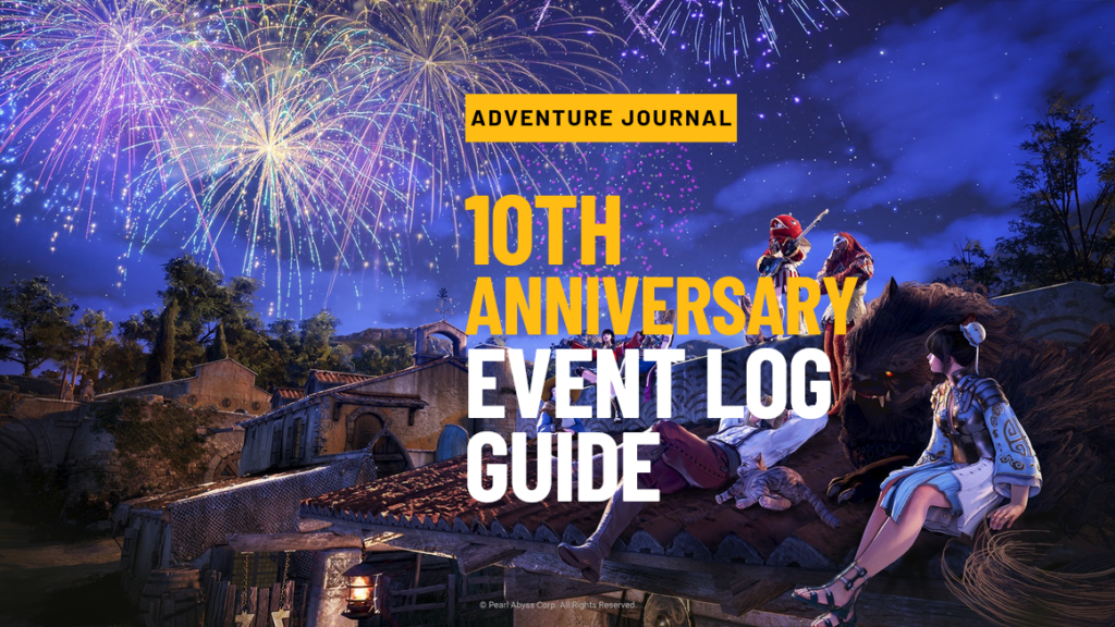 10th Anniversary Event Log Guide