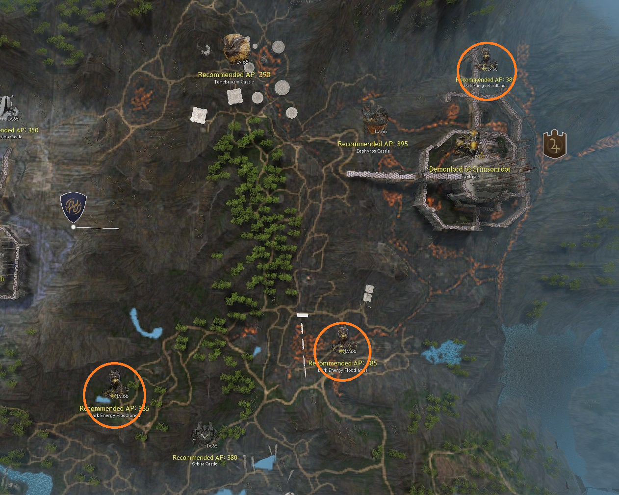 Edania Monster Zones Guide