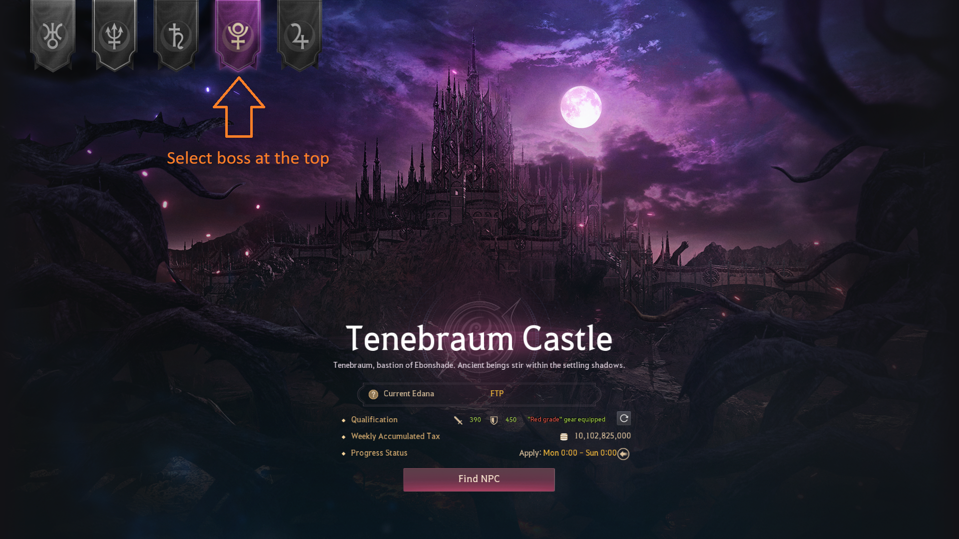 Edania Weekly Bosses Guide